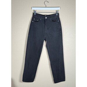 TOTEME Women's Barrel Leg denim Jeans Style 211-238 Made in Italy Black